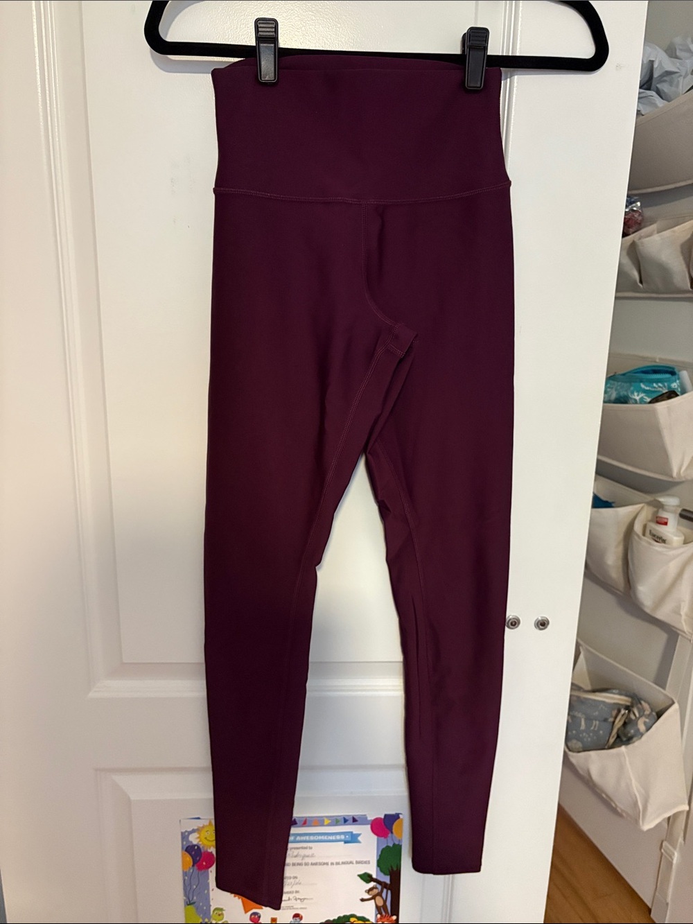 ALO Yoga Airlift High-Rise Leggings Full Lenght - Plum